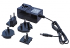 Chargeur 100-240 V / 50-60 Hz, avec 4 fiches d'adaptation