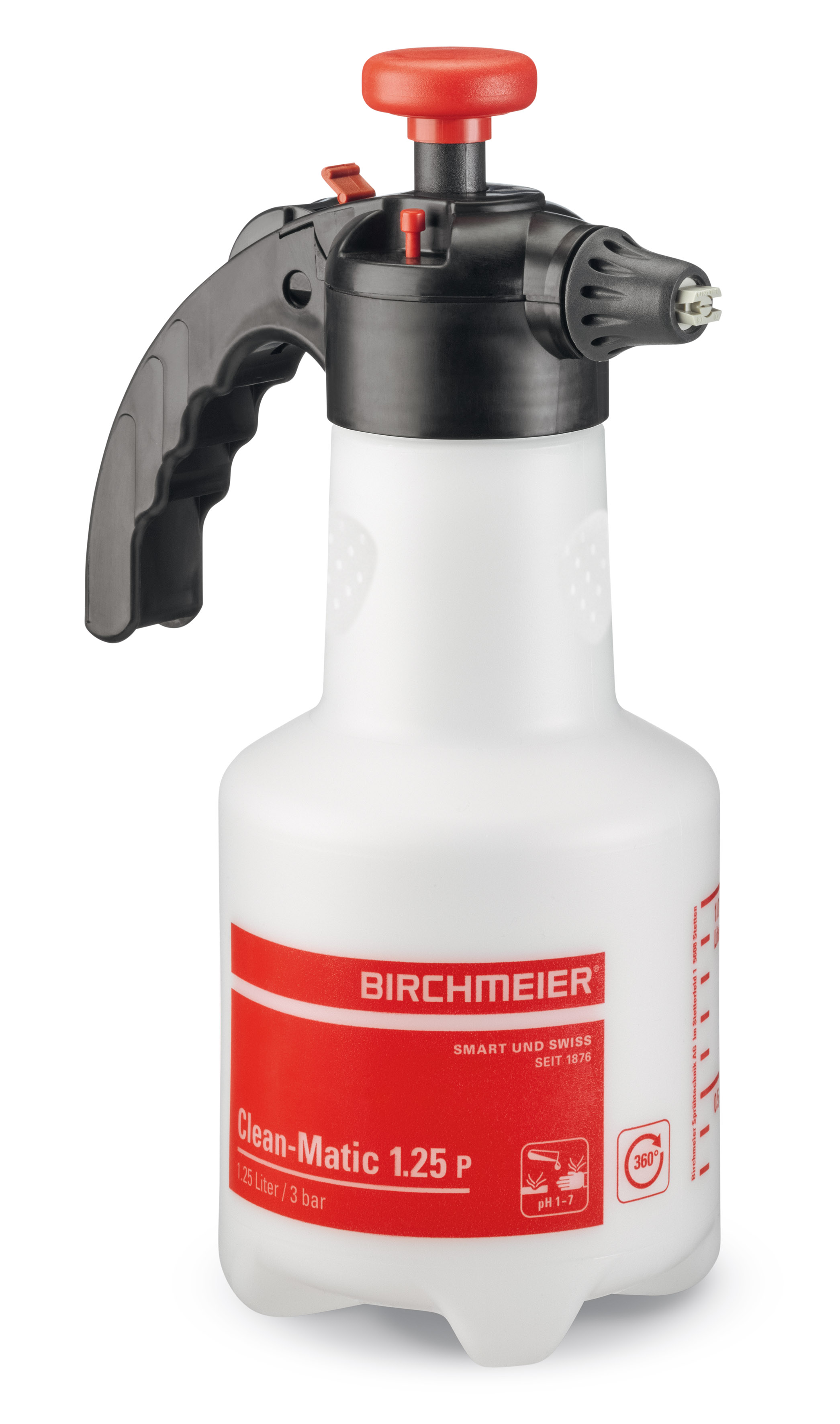 Clean-Matic 1.25 P / 360° met Fanjet dop